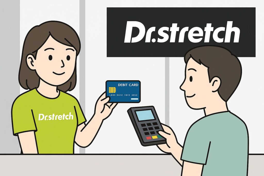 ドクターストレッチをお支払い方法は、クレジットカード