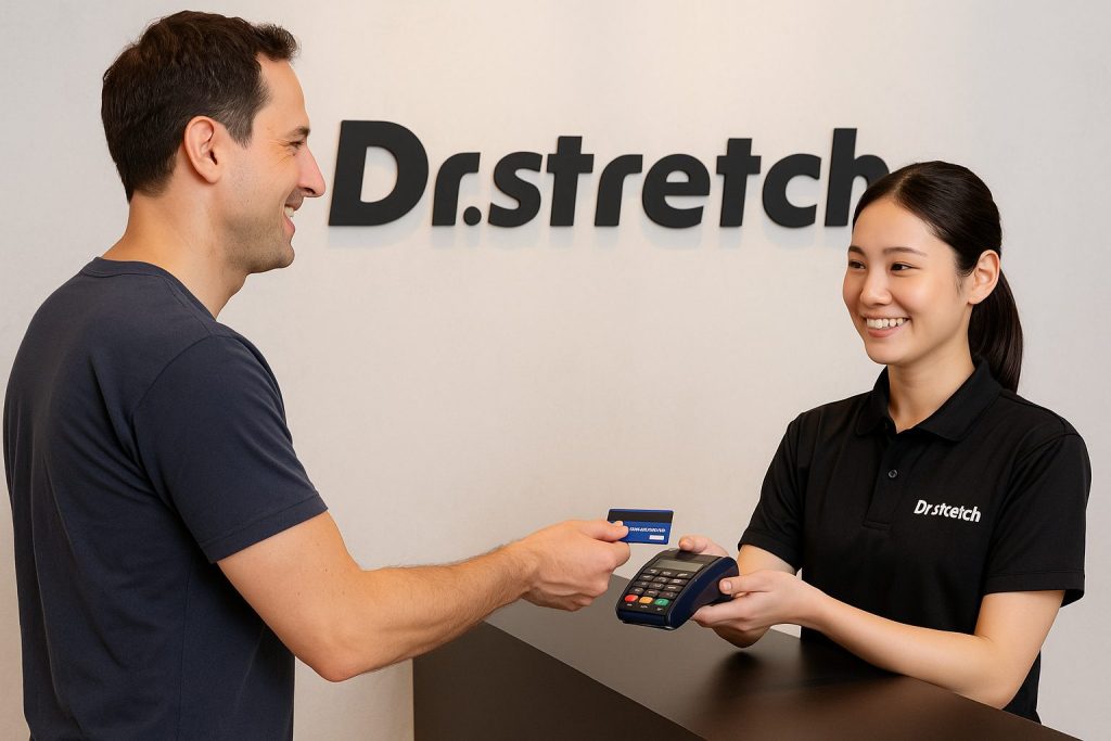 ドクターストレッチ 持ち物は クレジットカード スマホ 現金